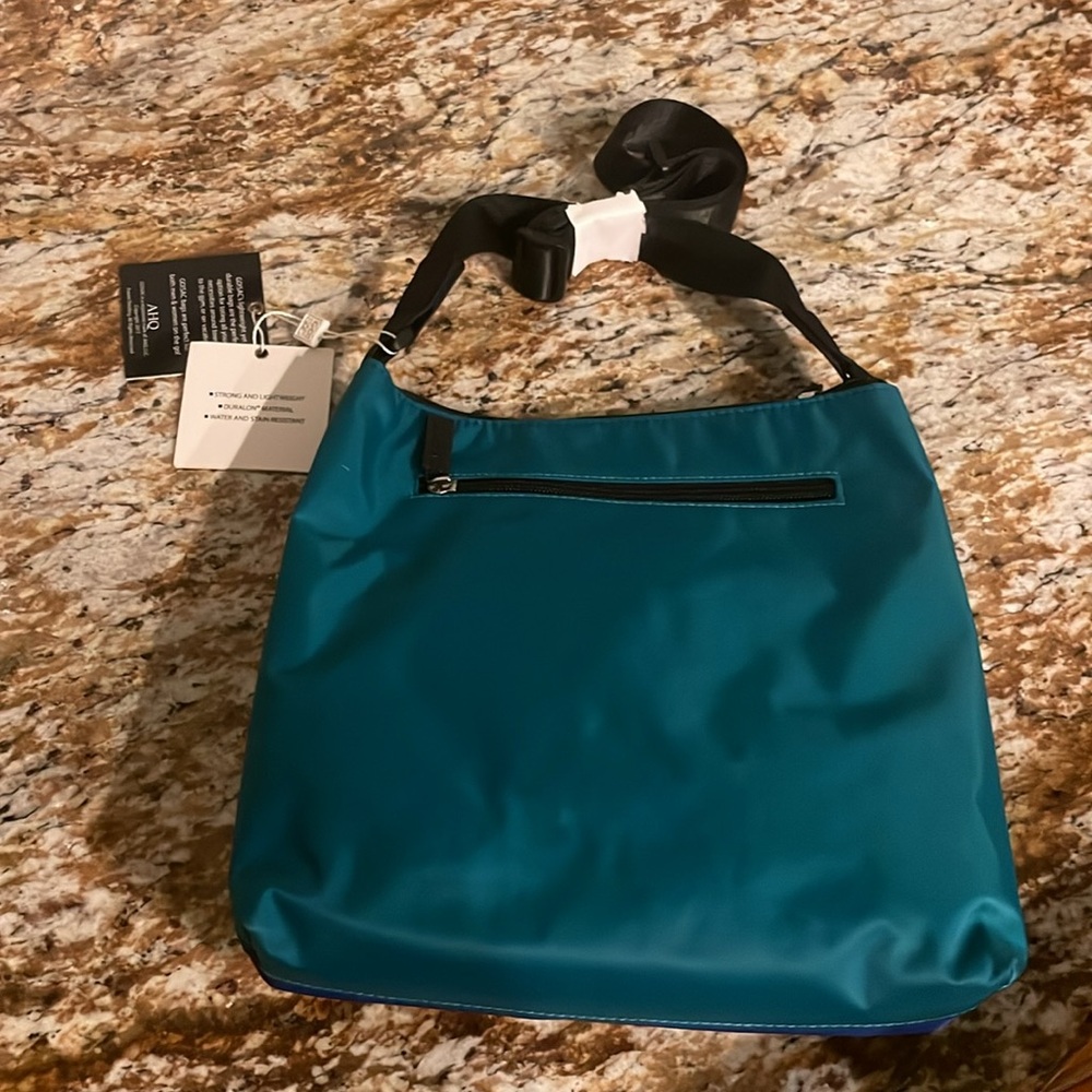 NWT GO! SAC Aubree Crossbody Neon/Lime/Teal/Blue/Black - Back To School. Lunch - Picture 3 of 7